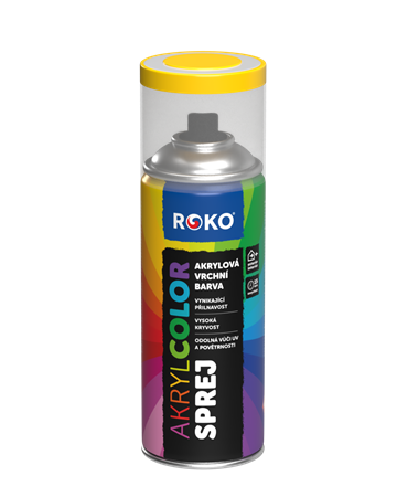 Barva ve spreji ROKO AKRYLCOLOR Sprej 400ml